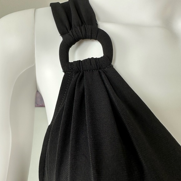 Black Robin Piccone Luca One Piece Swimsuit, Size 4 - Picture 3 of 5